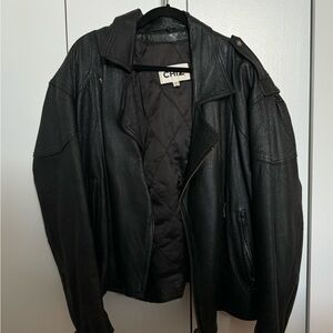 CHIA vintage leather jacket